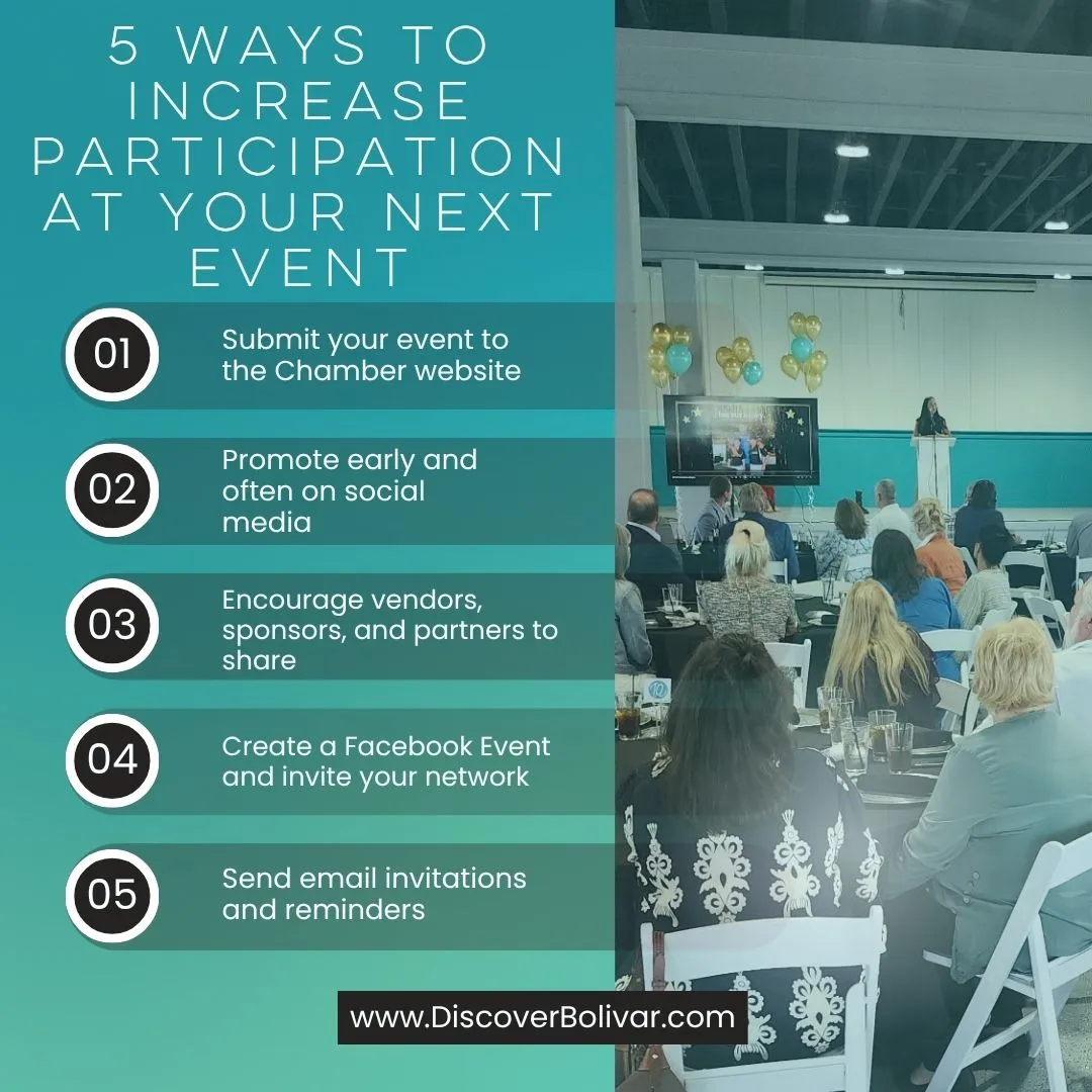 Increase participation at your next event